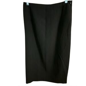 Laundry By Shelli Segal Elegant Black Pencil Skirt Size 8